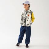 柄ボア ジップアップベスト 150cm 秋物 冬物 男の子 | ブランシェス | 詳細画像11 