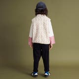 柄ボア ジップアップベスト 150cm 秋物 冬物 男の子 | ブランシェス | 詳細画像6 