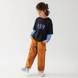 レイヤード風長袖Tシャツ 150cm 男女兼用 ユニセックス 通園 通学 | ブランシェス | 詳細画像17 