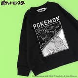 85:ブラック1 | 【ポケットモンスター（ポケモン）】裏毛トレーナー 男の子 女の子 | ブランシェス