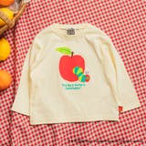 クリーム | 【絵本コラボ/はらぺこあおむし】長袖Tシャツ | ブランシェス