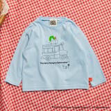 ブルー | 【絵本コラボ/はらぺこあおむし】長袖Tシャツ | ブランシェス