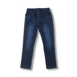 デニムニットロングパンツ 子供服 キッズ | ブランシェス | 詳細画像12 