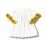 袖ひまわりレース半袖Tシャツ 子供服 キッズ | ブランシェス | 詳細画像3