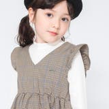【ペア】チェック柄チュニック 子供服 キッズ | ブランシェス | 詳細画像4 