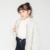 ライトベージュ | キルト×ボアフリルブルゾン | BRANSHES