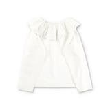 襟フリル長袖Tシャツ ロンT 子供服 | ブランシェス | 詳細画像3