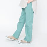 ブルーグレー | 【クレヨンパンツ】ストレートロングパンツ 子供服 キッズ | ブランシェス