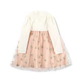 【プチキメ服】チュール長袖ワンピース 子供服 キッズ | ブランシェス | 詳細画像3