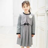 【特典付き】キメ服2点セット(GIRLS チェック柄) 子供服 キッズ | ブランシェス | 詳細画像1