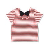 レッド | 後ろリボン半袖Tシャツ 子供服 キッズ | ブランシェス