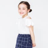 オフホワイト | 【接触冷感】肩見せ半袖Tシャツ 子供服 キッズ | ブランシェス
