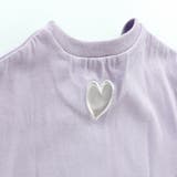 背中ハートくり抜きTシャツ 子供服 キッズ | ブランシェス | 詳細画像8 