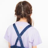 ラベンダー | 背中ハートくり抜きTシャツ 子供服 キッズ | ブランシェス