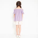 シャーリングオフショダーTシャツ 子供服 キッズ | ブランシェス | 詳細画像4 