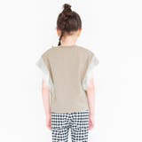 袖チュールTシャツ 子供服 キッズ | ブランシェス | 詳細画像4 