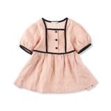 【プチレディ】配色パイピング半袖ブラウス 子供服 キッズ | ブランシェス | 詳細画像2 