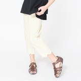 裾スカラップクロップドパンツ 子供服 キッズ | ブランシェス | 詳細画像13 