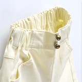 裾スカラップクロップドパンツ 子供服 キッズ | ブランシェス | 詳細画像4 