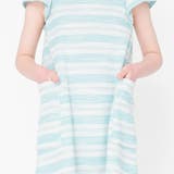 【ペア/お揃い】マルチボーダーツイード半袖ワンピース 子供服 キッズ | ブランシェス | 詳細画像18