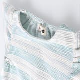 【ペア/お揃い】マルチボーダーツイード半袖ワンピース 子供服 キッズ | ブランシェス | 詳細画像19