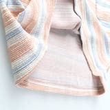 【ペア/お揃い】マルチボーダーツイード半袖ワンピース 子供服 キッズ | ブランシェス | 詳細画像9