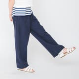 ネイビーブルー | カットソーロングパンツ 子供服 キッズ | ブランシェス