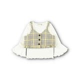 【おそろい】チェックビスチェセット | ブランシェス | 詳細画像2 