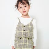 ブラウン | 【おそろい】チェックビスチェセット | ブランシェス