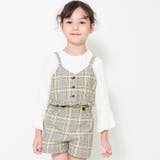 ブラウン | 【おそろい】チェックショートパンツ | ブランシェス
