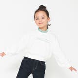 裏毛×サテン衿付き長袖トレーナー | ブランシェス | 詳細画像5