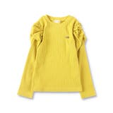 カラシ | ストレッチテレコボリューム長袖Tシャツ | ブランシェス
