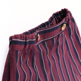 【お揃い】レジメンタルストライプインナーパンツ付きスカート | BRANSHES | 詳細画像30 