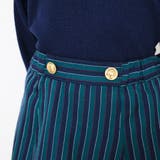 【お揃い】レジメンタルストライプインナーパンツ付きスカート | BRANSHES | 詳細画像43 