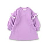 裏毛 袖フリルワンピース | ブランシェス | 詳細画像2 