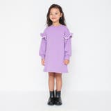 裏毛 袖フリルワンピース | ブランシェス | 詳細画像3 