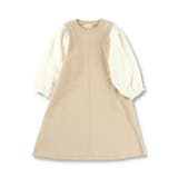 【プチレディ】ふんわり袖ワンピース | ブランシェス | 詳細画像2 