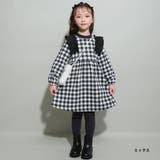 ミックス | 【あったか】裏起毛フリルワンピース | ブランシェス