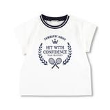【プチプラ】テニスモチーフプリント半袖Tシャツ | ブランシェス | 詳細画像2 