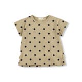 【WEB限定】無地/ドット柄バックフリル半袖Tシャツ 子供服 キッズ | ブランシェス | 詳細画像2