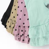 【WEB限定】無地/ドット柄バックフリル半袖Tシャツ 子供服 キッズ | ブランシェス | 詳細画像28
