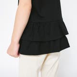 【WEB限定】無地/ドット柄バックフリル半袖Tシャツ 子供服 キッズ | ブランシェス | 詳細画像35