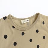【WEB限定】無地/ドット柄バックフリル半袖Tシャツ 子供服 キッズ | ブランシェス | 詳細画像4
