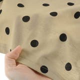 【WEB限定】無地/ドット柄バックフリル半袖Tシャツ 子供服 キッズ | ブランシェス | 詳細画像8