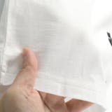 黒ネコプリントフレンチスリーブTシャツ 子供服 キッズ | ブランシェス | 詳細画像10 