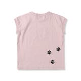 黒ネコプリントフレンチスリーブTシャツ 子供服 キッズ | ブランシェス | 詳細画像14 