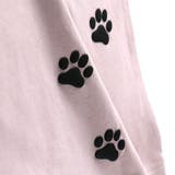 黒ネコプリントフレンチスリーブTシャツ 子供服 キッズ | ブランシェス | 詳細画像20 