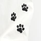 黒ネコプリントフレンチスリーブTシャツ 子供服 キッズ | ブランシェス | 詳細画像9 