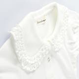 鹿の子フリルブラウス 子供服 キッズ | ブランシェス | 詳細画像3 