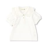 オフホワイト | 鹿の子フリルブラウス 子供服 キッズ | ブランシェス